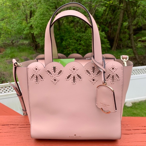 NWT KATE SPADE MAGNOLIA EMBROIDERED MINI MINA - Picture 4 of 7